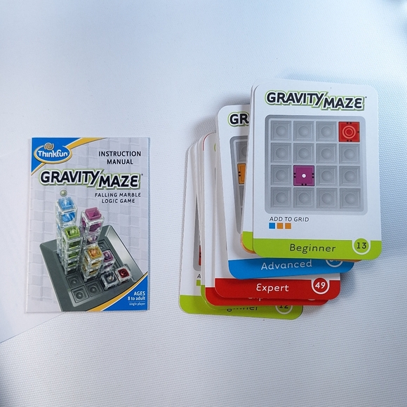 ThinkFun Gravity Maze Falling Marble Logic Game - Picture 8 of 9
